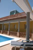 Plaza Andalucia - CASA UNO ~ View of sun roof awning from patio